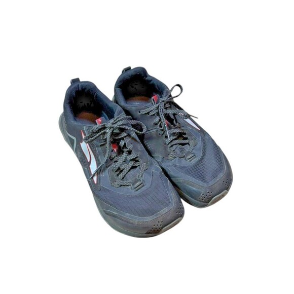 Altra Lone Peak 5 Shoes Mens Size 9.5 Black/Red Running Sneakers AL0A4VQE209 - Picture 2 of 10
